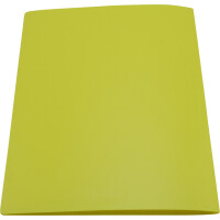 Schnellhefter Staufen 7947690 - A4 310 x 237 mm gelb kaufmännische Heftung mit Einsteckfenster PP-Folie