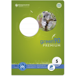 Schulheft Staufen Recycling green90 Premium 040780005 -...