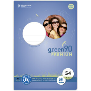 Vokabelheft Staufen Recycling green90 Premium 040787054 -...