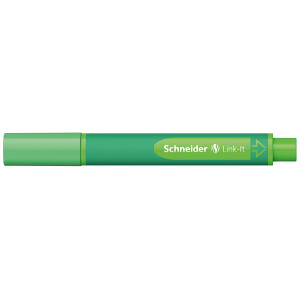 Fasermaler Schneider Link-It 1920 - highland-green 1 mm Faserspitze Tinte auf Wasserbasis gummierter Dreikantschaft
