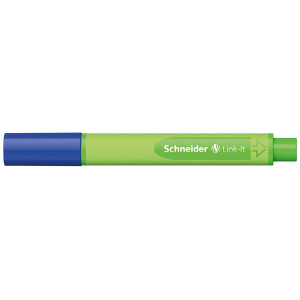 Fineliner Schneider Link-It 912 191203 - lapis-blue 0,4 mm gummierter Dreikantschaft