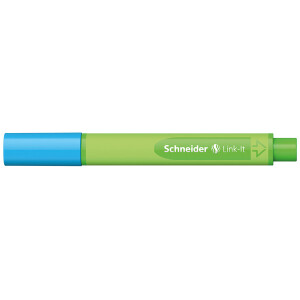 Fineliner Schneider Link-It 912 191210 - mineral-blue 0,4 mm gummierter Dreikantschaft