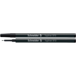 Fineliner Ersatzmine Schneider Topliner 970 9701 - schwarz 0,4 mm für Mod. 911