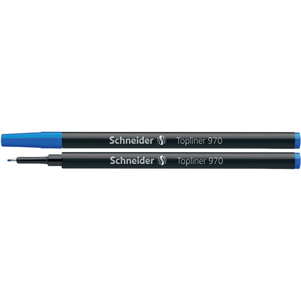 Fineliner Ersatzmine Schneider Topliner 970 9703 - blau 0,4 mm für Mod. 911