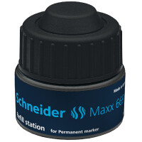 Permanentmarker Nachfülltinte Schneider Maxx 669 166901 - schwarz für Mod. 250 30 ml
