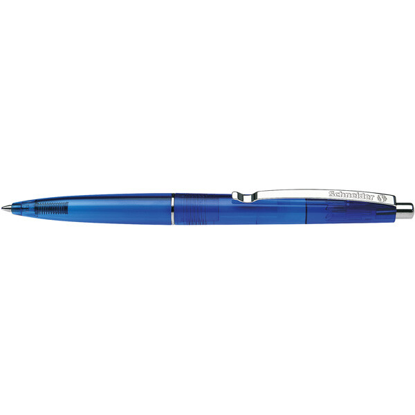 Kugelschreiber Schneider Icy Colours 132003 - blau/transparentes Gehäuse Mine M blau
