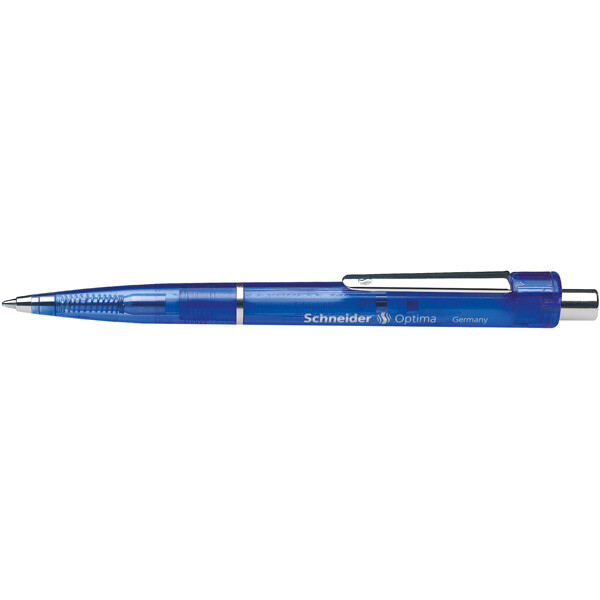 Kugelschreiber Schneider Optima 340 - blaues Gehäuse Mine M blau