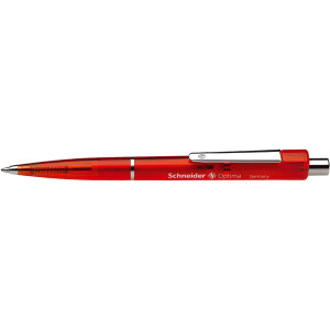 Kugelschreiber Schneider Optima 340 - rotes Gehäuse...