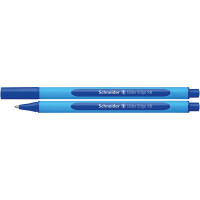 Kugelschreiber Schneider Slider Edge 1522 - hellblau/blaues Gehäuse Mine XB blau