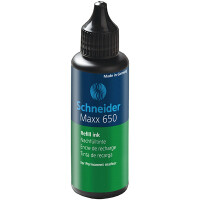 Permanentmarker Nachfülltinte Schneider Maxx 650 165004 - grün für Mod. 230/233,280 50 ml