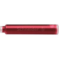 Füllhalter Tintenpatrone Schneider 660 - rot Kurz Pckg/6