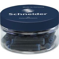 Füllhalter Tintenpatrone Schneider 670 - mitternachtsblau Kurz Pckg/30