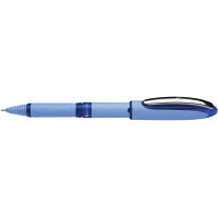 Tintenroller Schneider One Hybrid N 183403 - hellblau/blaues Gehäuse Mine F blau Free Ink System