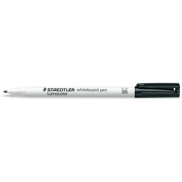 Whiteboardmarker Staedtler Lumocolor 301 - schwarz 1 mm Rundspitze non-permanent nicht nachfüllbar