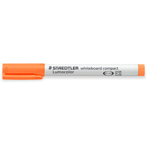 Whiteboardmarker Staedtler Lumocolor 341 - orange 1-2 mm Rundspitze non-permanent nicht nachfüllbar