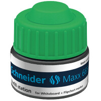 Whiteboardmarker Nachfülltinte Schneider Maxx 1665 - grün für Mod 290/293 non-permanent 30 ml