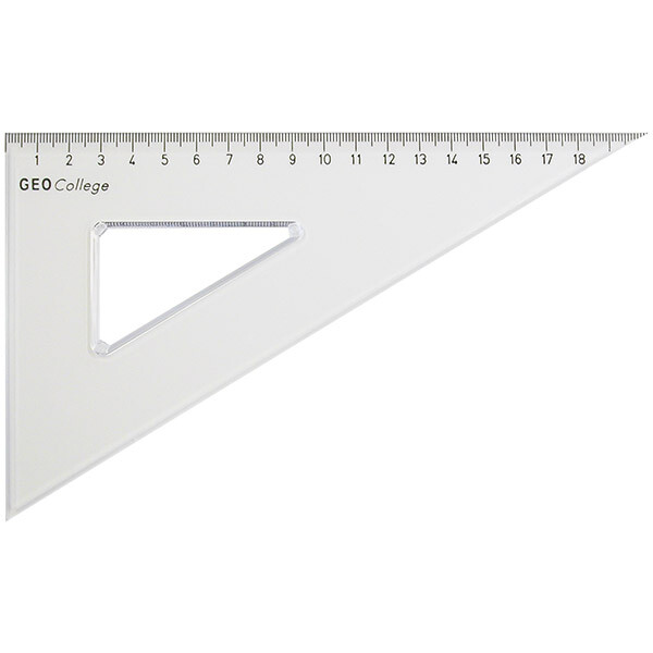 College Dreieck 45°, Hyp. 20 cm - ARISTO