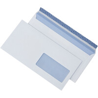 Briefumschlag Mayer Kuvert Cygnus Excellence 30005466 - DIN LangPlus 114 x 229 mm haftklebend mit Fenster hochweiß 100 g/m² Pckg/500