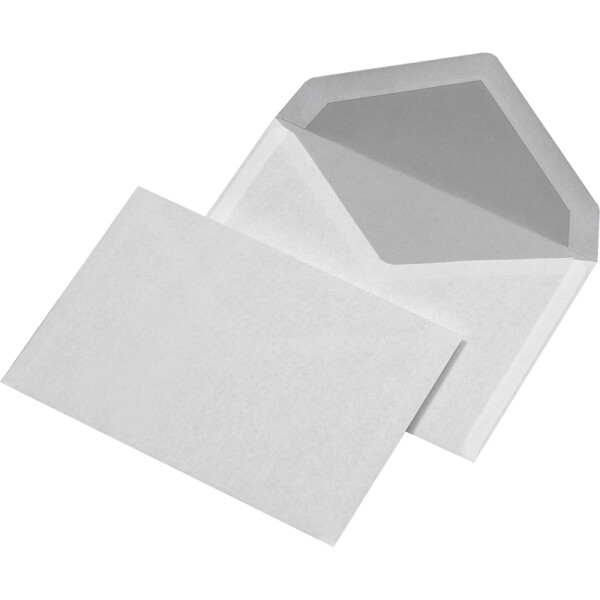 Briefumschlag Mayer Kuvert 30005408 - DIN C6 114 x 162 mm nassklebend ohne Fenster weiß 72 g/m² Pckg/1000