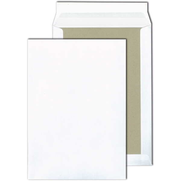 Papprückwandversandtasche Mayer Kuvert 30022366 - DIN C5 162 x 229 mm haftklebend ohne Fenster weiß 100 g/m² Pckg/250