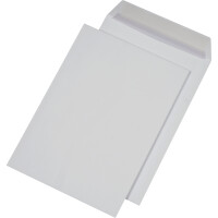 Versandtasche Mayer Kuvert 30005513 - DIN B4 250 x 353 mm weiß haftklebend ohne Fenster 120 g/m² Pckg/250