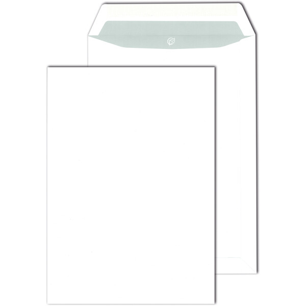Versandtasche Mayer Kuvert 30005504 - DIN B4 250 x 353 mm weiß nassklebend ohne Fenster 120 g/m² Pckg/250