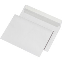 Versandtasche Mayer Kuvert 30015980 - DIN C5 162 x 229 mm weiß haftklebend ohne Fenster 100 g/m² Pckg/500