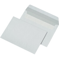 Briefumschlag Mayer Kuvert 30005399 - DIN C6 114 x 162 mm haftklebend ohne Fenster weiß 80 g/m² Pckg/1000