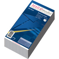 Briefumschlag Mayer Kuvert 30002389 - DIN Lang 110 x 220 mm selbstklebend mit Fenster weiß 72 g/m² Pckg/100