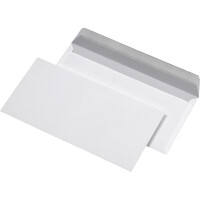 Briefumschlag Mayer Kuvert 30005327 - DIN Lang 110 x 220 mm haftklebend ohne Fenster weiß 80 g/m² Pckg/1000