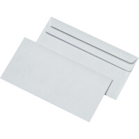 Briefumschlag Mayer Kuvert 30005354 - DIN Lang 110 x 220 mm selbstklebend ohne Fenster weiß 80 g/m² Pckg/1000