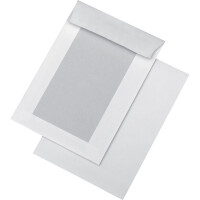 Papprückwandversandtasche Mayer Kuvert 30022364 - DIN B5 176 x 250 mm haftklebend ohne Fenster weiß 100 g/m² Pckg/250