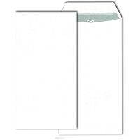 Briefumschlag Mayer Kuvert 30022363 - Kompakt 125 x 229 mm haftklebend ohne Fenster weiß 80 g/m² Pckg/500