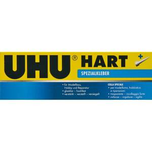 Spezialkleber UHU Hart 45510 - Tube für Kunststoffe...