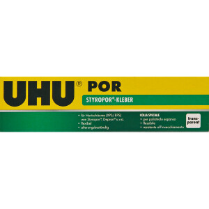 Spezialkleber UHU Por 45900 - Tube für Styropor 40 g