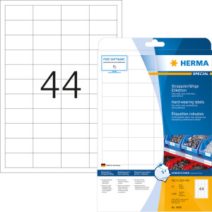 Folienetikett Herma 4690 - A4 48,3 x 25,4 mm...