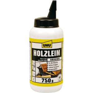 Holzleim UHU Original 48575 - trocknet transparent...
