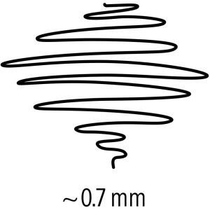Feinminenstift Staedtler triplus 77427 - grau 0,70 mm B