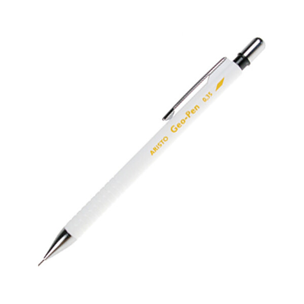 Feinminenstift Aristo Geo-Pen AH85033 - weiß 0,35 mm HB