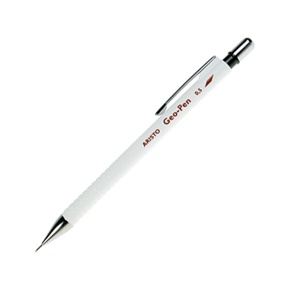 Feinminenstift Aristo Geo-Pen AH85035 - weiß 0,50 mm HB