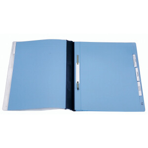 Personalhefter Durable 2554 - A4 blau mit 5-fach Register PVC-Hartfolien