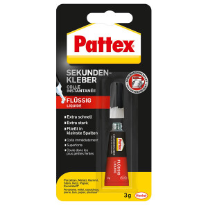 Sekundenkleber Pattex 9H PSK1C - Tube 3 g