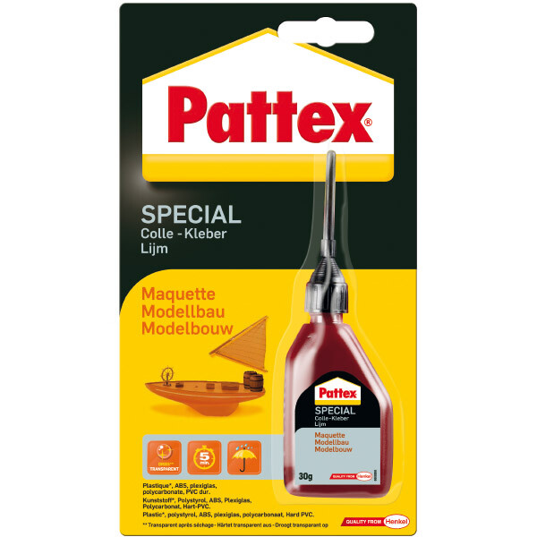 Spezialkleber Pattex Special 9H PXSM1 - Flasche für den Modellbau 30 g