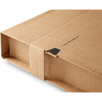 Versandverpackung Mayer Kuvert ColomPac 30000231 - DIN C4 325 x 260 x bis 92 mm braun mit Selbstklebeverschluß robust FSC-Wellpappe Pckg/20