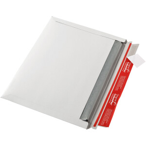 Versandtasche Mayer Kuvert ColomPac querbefüllbar 30000215 - DIN A4 322 x 227-30 mm weiß selbstklebend ohne Fenster Vollpappe Pckg/100
