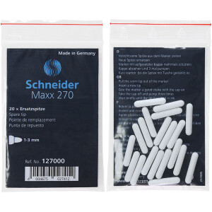 Permanentmarker Ersatzspitze Schneider 1270 - 1-3 mm...