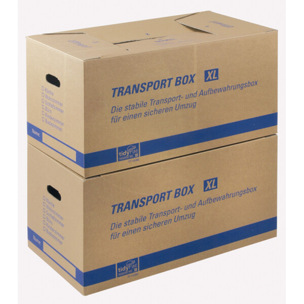 Transportkarton Mayer Kuvert ColomPac TidyPac 30000926 - XL 650 x 350 x 370 mm braun FSC-Karton Pckg/10