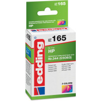 Tintendruckerpatrone edding ersetzt Hewlett Packard 165-EDD - 3-farbig Nr. 344 (C9363) ca. 560 Seiten 22 ml