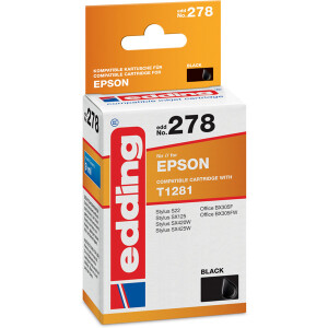 Tintendruckerpatrone edding ersetzt Epson 278-EDD -...