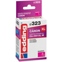 Tintendruckerpatrone edding ersetzt Canon 323-EDD - magenta CLI-551XL M ca. 835 Seiten 13 ml